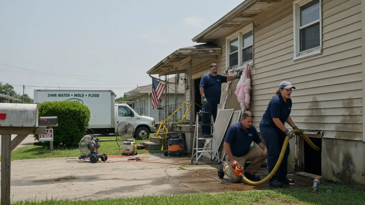 Water Damage Repair in Bluff Dale, TX near me